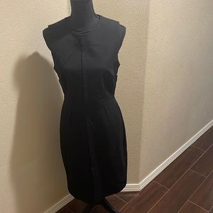 Banana Republic black sheath dress size 8